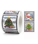 Christmas Decorative Stickers Holiday Gifts Label Stickers, Size: 38x38mm(K-221 R1)