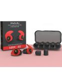 Anti-noise Sleep Earplugs Soundproof Earplugs(Red)