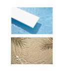 3D Double-Sided Matte Photography Background Paper(Pool+Beach)
