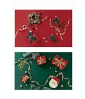 3D Double-Sided Matte Photography Background Paper(Christmas)