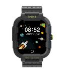 DF75 1.4 Inch 4G GPS Positioning Children Waterproof Smart Calling Watch With SOS Function(Black)