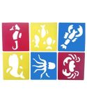 Children DIY Drawing Stencil Colorful Hollow Copy Board(H-14)