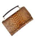 Multi-functional Chain Lady Cross-body Wrist Bag(Big Snake Pattern Copper)