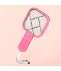 USB Electric Mosquito Swatter Mosquito Lamp 2-in-1 Mosquito Repellent(Pink)