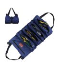 WESSLECO Oxford Cloth Electrical Hardware Hanging Tool Storage Bag(Blue)