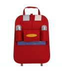 Car Multifunctional Seat Back Storage Hanging Bag, Size: 40x56cm(Red)