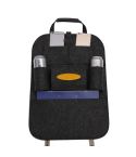 Car Multifunctional Seat Back Storage Hanging Bag, Size: 40x56cm(Dark Gray)