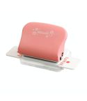 KW-TRIO 99h9 6 Holes A4 B5 Student Handmade Paper Hole Puncher(Pink)
