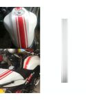 50cm DIY Fuel Tank Cover Reflective Sticker for Car and Motorcycle(Silver)