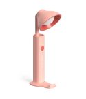 Folding Flashlight Desk Lamp USB Charging Student Dorm Night Light(303-1 Red)