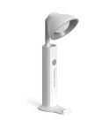 Folding Flashlight Desk Lamp USB Charging Student Dorm Night Light(303-3 Gray)