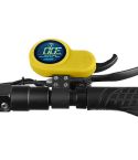 For KUGOO M4 Pro Electric Scooter Instrument Cover Display Silicone Case(Yellow)