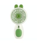 AP238 Outdoor Mini Portable Handheld USB Fan Night Light(Green)