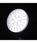 Hotel Showerhead Overhead Spray Plastic Bathroom Rooftop Nozzle(Sunflower)