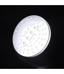 Hotel Showerhead Overhead Spray Plastic Bathroom Rooftop Nozzle(4 Hole)