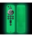 For Amazon Fire TV Stick 4K 2nd Remote Control Anti-Fall Silicone Protective Case(Luminous Green)