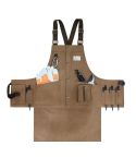 Canvas Electric Craftsmen Multi Pocket Tool Apron(Camel)