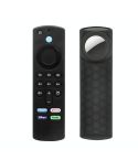 2pcs Remote Control Case For Amazon Fire TV Stick 2021 ALEXA 3rd Gen With Airtag Holder(Black)