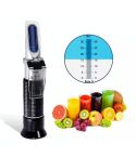 RF001BX With Plastic box Handheld Refractometer Fruit Sugar Meter Brix Tester 0-32 Measuring Range