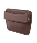 Car Gap Storage Box Seat Decoration Seat Filler Organizer(Brown)