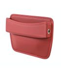 Car Gap Storage Box Seat Decoration Seat Filler Organizer(Wine Red)