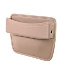 Car Gap Storage Box Seat Decoration Seat Filler Organizer(Beige)