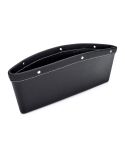 Car Seat Gap Leak-Proof Debris Mobile Phone Storage Box(Black)