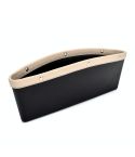 Car Seat Gap Leak-Proof Debris Mobile Phone Storage Box(Beige)
