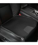 Car Seat Without Backrest Ice Silk Cushion(Black)