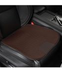 Car Seat Without Backrest Ice Silk Cushion(Mosca Brown)