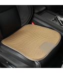 Car Seat Without Backrest Ice Silk Cushion(Beige)