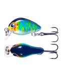 HENGJIA 2.5cm 1.5g Floating Water Little Fat Micro-Object Mini 3D Printing Luya Bait(7)