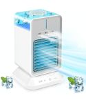 2600mAh USB Mini Desktop Spray Humidification Cooling Fan Home Air Conditioner Fan Cooler