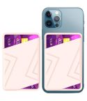 AhaStyle PT133-C-S Silicone Adhesive Card Case(Pink)