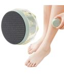 2 in 1 Double-sided Foot Grinder Crystal Glass Manual Epilator(Green)