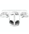 For Meta Quest Pro/Pico 4 VR Acrylic Wall Mount Holder Handle Hanger(Transparent)