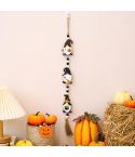 Halloween Home Party Bead Hanging Tag Holiday Scene Decoration Props(Witch)