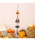 Halloween Home Party Bead Hanging Tag Holiday Scene Decoration Props(Car Bat)