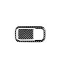 For Volkswagen Sagitar 2019-2023 2pcs /Set Left-hand Drive Co-pilot Handle Panel Sticker(Black)