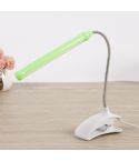 XL-013 USB Clip Learning Eye-care Desk Lamp LED Plastic Base Long Tube Bedside Lamp(Green)