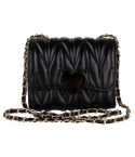 Children Chain Bag Lovely Princess Lingerie Shoulder Crossbody Bag(Black)
