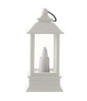 LED Electronic Candlelight Christmas Decoration Retro Mini Horse Lantern(White)