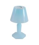LED Electronic Light Ambient Candy Small Table Lamp Decorative Night Lights(Blue)