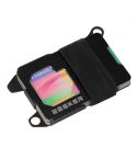 ZEEKER RFID Metal Card Holder EDC Multi-function Wallet(Black Cloth Belt)