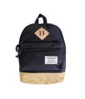 3-6 Year Old Kindergarten Children School Bag Simple Design Shoulder Bag(Black)