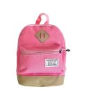 3-6 Year Old Kindergarten Children School Bag Simple Design Shoulder Bag(Pink)