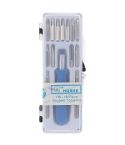 HOSHE 16 In 1 Mini Screwdriver Set Multiple Screwdriver Bits Watch Eyeglasses Repair Tool