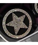 Five-pointed Star Diamond-encrusted Car Non-slip Decorative Water Coaster(AB Color)