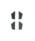 For Chevrolet Malibu 2016-2021 4pcs /Set Left-hand Drive Inner Door Bowl Sticker(Black)