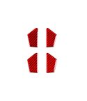 For Chevrolet Malibu 2016-2021 4pcs /Set Left-hand Drive Inner Door Bowl Sticker(Red)